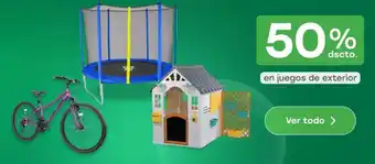Tottus En juegos de exterior oferta