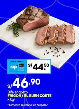 Plaza Vea Frigon/el buen corte bife angosto oferta