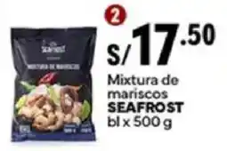 Plaza Vea Seafrost mixtura de mariscos bl oferta