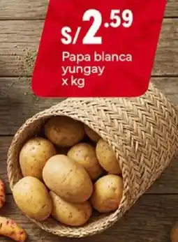 Plaza Vea Papa blanca yungay oferta