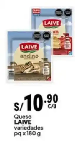 Plaza Vea Laive queso variedades pq oferta