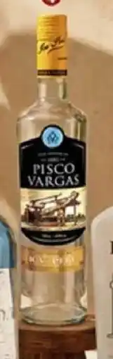 Plaza Vea Vargas pisco puro bt oferta