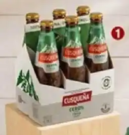 Plaza Vea Cusqueña cerveza cero trigo oferta