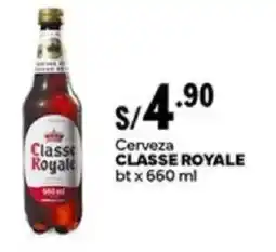 Plaza Vea Classe royale cerveza bt oferta