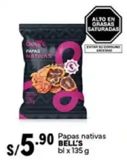 Plaza Vea Bell's papas nativas bl oferta