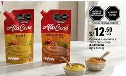 Plaza Vea Alácena crema huancaína / tari/uchucuta dp oferta