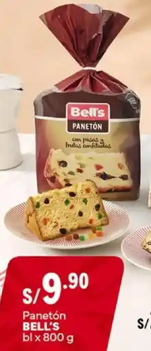 Plaza Vea Bell's panetón bl oferta