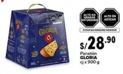 Plaza Vea Gloria panetón cj oferta