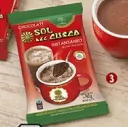 Plaza Vea Sol del cusco chocolate instantáneo canela y clavo pq oferta
