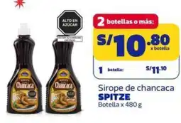 Makro Spitze sirope de chancaca botella oferta