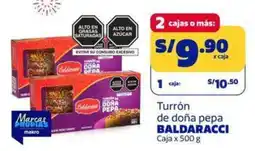 Makro Baldaracci turrón de doña pepa caja oferta