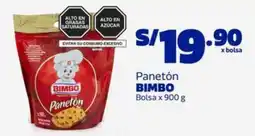 Makro Bimbo panetón bolsa oferta