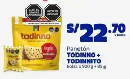 Makro Todinno+ todinnito panetón bolsa oferta