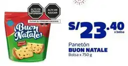 Makro Buon natale panetón bolsa oferta