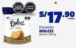 Makro Dolcci panetón bolsa oferta