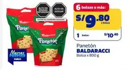 Makro Baldaracci panetón bolsa oferta