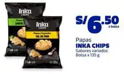 Makro Inka chips papas sabores variados bolsa oferta