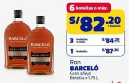 Makro Barceló ron gran añejo botella oferta