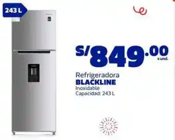 Makro Blackline refrigeradora inoxidable oferta