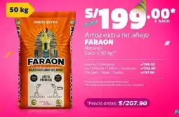 Makro Faraon arroz extra nir añejo naranja saco oferta