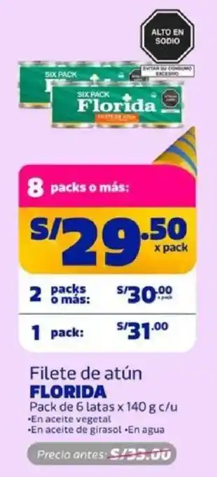 Makro Florida filete de atún oferta