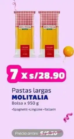 Makro Molitalia pastas largas bolsa oferta