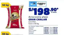 Makro Gran chalan arroz extra añejo gourmet saco oferta