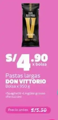 Makro Don vittorio pastas largas bolsa oferta
