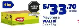 Makro Walibí mayonesa caja oferta