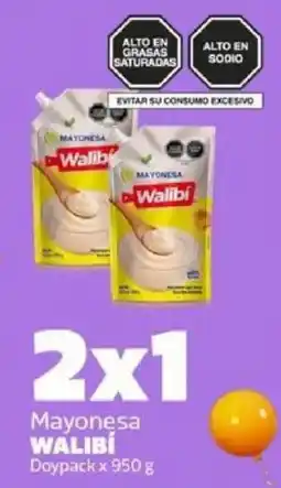 Makro Walibí mayonesa doypack oferta
