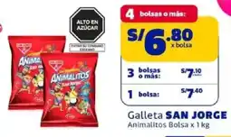 Makro San jorge galleta animalitos bolsa oferta