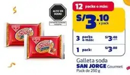 Makro San jorge galleta soda gourmet oferta