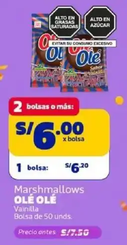 Makro Olé olé marshmallows vainilla bolsa oferta