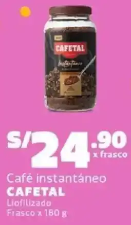 Makro Cafetal café instantáneo liofilizado frasco oferta