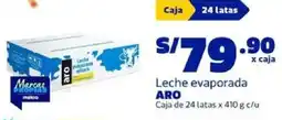 Makro Aro leche evaporada oferta