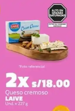 Makro Laive queso cremoso oferta