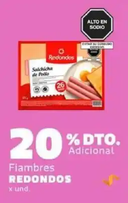 Makro Redondos fiambres oferta