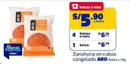Makro Aro zanahoria en cubos congelado bolsa oferta