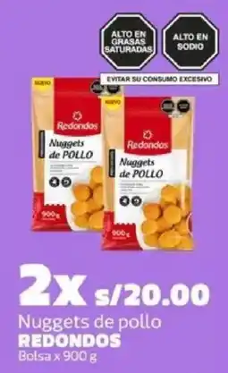 Makro Redondos nuggets de pollo bolsa oferta