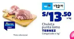 Makro Ternez chuleta punta lomo congelado oferta