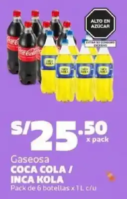 Makro Coca cola / inca kola gaseosa oferta