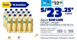 Makro San luis agua con gas/sin gas oferta