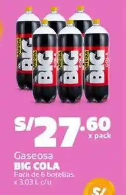 Makro Big cola gaseosa oferta