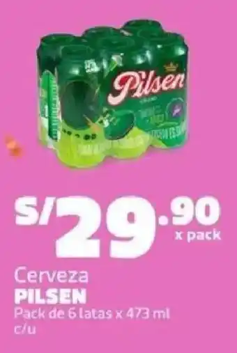 Pilsen cerveza