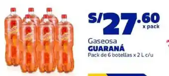Makro Guaraná gaseosa oferta