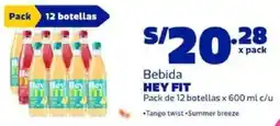 Makro Hey fit bebida oferta