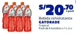 Makro Gatorade bebida rehidratante oferta