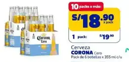 Makro Corona cerveza cero oferta