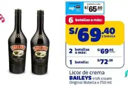 Makro Baileys licor de crema irish cream original botella oferta