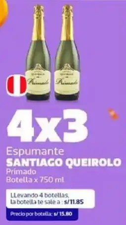 Makro Santiago queirolo espumante primado botella oferta